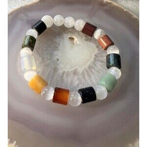 Multi Gemstone Bracelet - 9mm